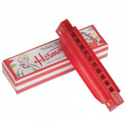 Red Harmonica In Box