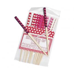 Set Of 6 Heart Childrens Chopsticks