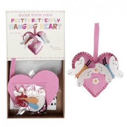 Butterfly Heart Feltcraft Kit