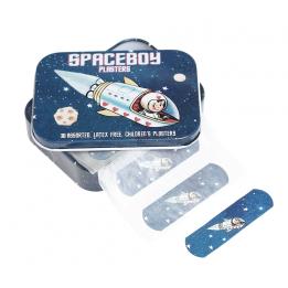 Spaceboy Childrens Plasters In Tin