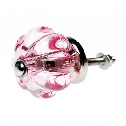 Pink Drawer Knob Acrylic Edwardian