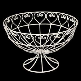 Sweetheart Wire Fruit Bowl