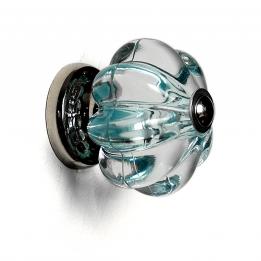 Blue Drawer Knob Acrylic Edwardian