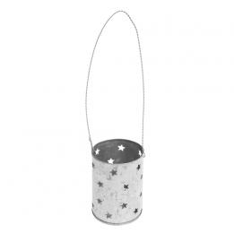 Zinc Small Stars Tealight Holder