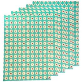 5 Sheets Of Vintage Doily Design Wrapping Paper