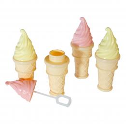Ice Cream Cone Bubble Pink Or Yellow
