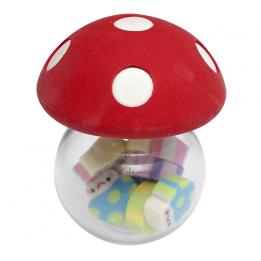 Mushroom Eraser Set
