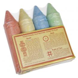 Set Of 4 Giant Playground Chalks