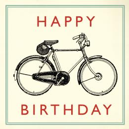 Bicycle Birthday Card