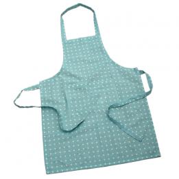 Blue Classic Spot Cotton Apron