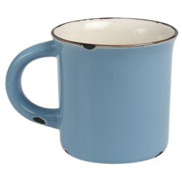 Blue Normandy Crackled Mug