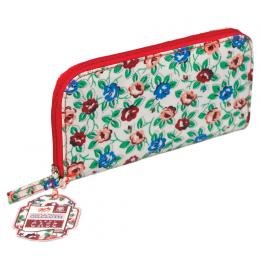 Rambling Rose Oilcloth Wallet