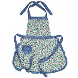 Rambling Rose Cotton Apron