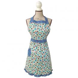 Rambling Rose Cotton Apron