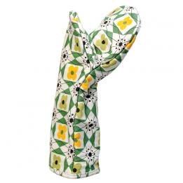 Mid Century Floral Oven Glove
