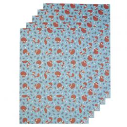 Rusty The Fox Wrapping Paper (5 Sheets)