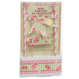 Paisley Rose Cake Bunting Set