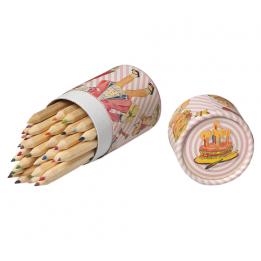 Set Of 36 Dress Up Doll Design Colouring Pencils