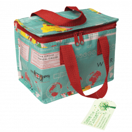 World Map Design Lunch Bag