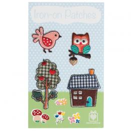 Woodland Animals Iron On Patches