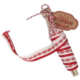 Dolly Bobbin Ribbon Red Flower