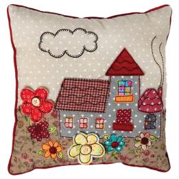 Mini Patchwork Cottage Cushion