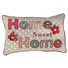 Mini Patchwork Home Sweet Home Cushion