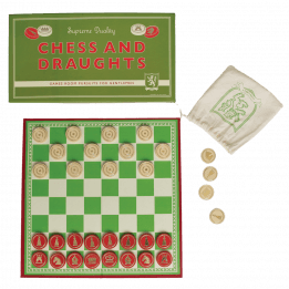 Chess And Draughts Board Game