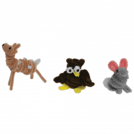 Woodland Animals Pipe Cleaner Set