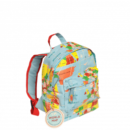 World Map Mini Backpack