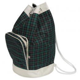 Green Tartan Duffle Bag