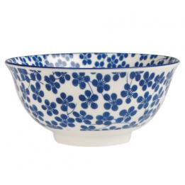 Large Japanese Bowl Blue Nigella