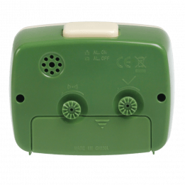 Retro Tv Style Green Alarm Clock