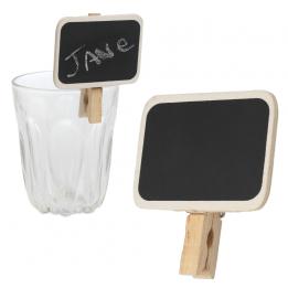 Mini Blackboard Peg Place Setting