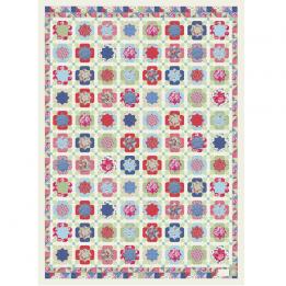 5 Sheets Of Vintage Quilt Wrapping Paper