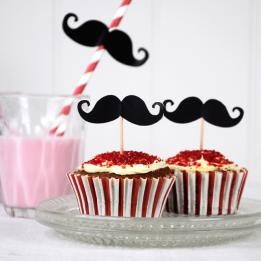 Barber Shop Moustache Baking Set