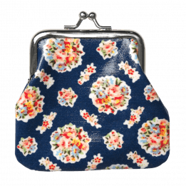 Blue Bouquet Coin Purse