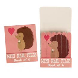 Book Of 6 Honey The Hedgehog Nail Files