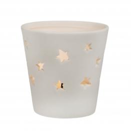 Stars Ceramic Tealight Holder