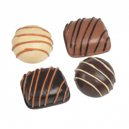 Set Of 4 Chocolate Fridge Magnets