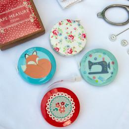 Mini Tape Measure Vintage Doily