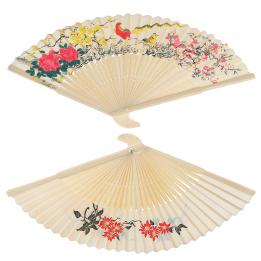 Ivory Chinese Bamboo Folding Fan