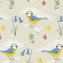 Blue Tit Wrapping Paper (5 Sheets)