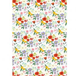 Summer Meadow Wrapping Paper (5 Sheets)