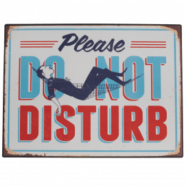 Vintage Sign Please Do Not Disturb