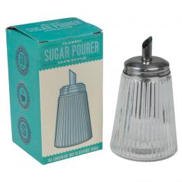 Retro Glass Cafe Sugar Pourer