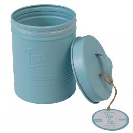 Forties Style Embossed Tea Tin