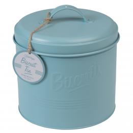 Forties Style Embossed Biscuit Tin