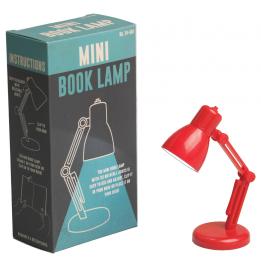 Mini Reading Book Lamp Red
