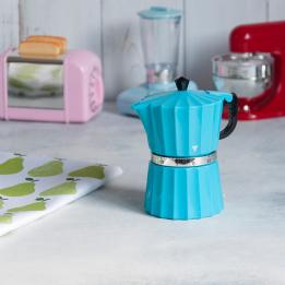 Blue Coffee Pot Kitchen Timer